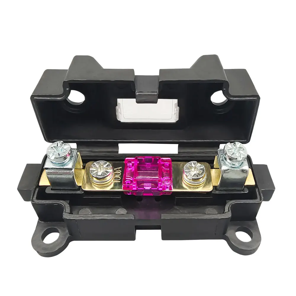 50a80A100A125a high-power forklift safety piece car truck voltage-free welding bolt-type fuse box