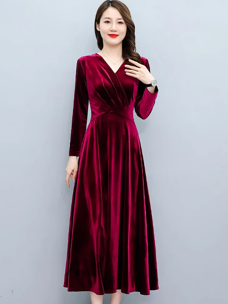 knee length dresses for ladies Faherty Black Stretch Silk Velvet Riley Midi Dress Black / S main image 0