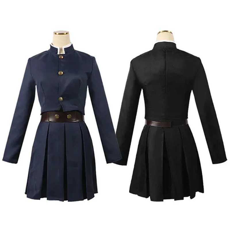 Kugisaki Nobara Cosplay Costume Jujutsu Kaisen Cosplay Costume Anime Uniform Wig Tattoo Stickers Suit Halloween Dresses Women