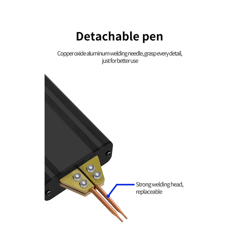 Saldatrice a punti con Display digitale OLED a 80 marce saldatrice a punti portatile a batteria per telefono cellulare a doppio impulso 18650 batteria al litio