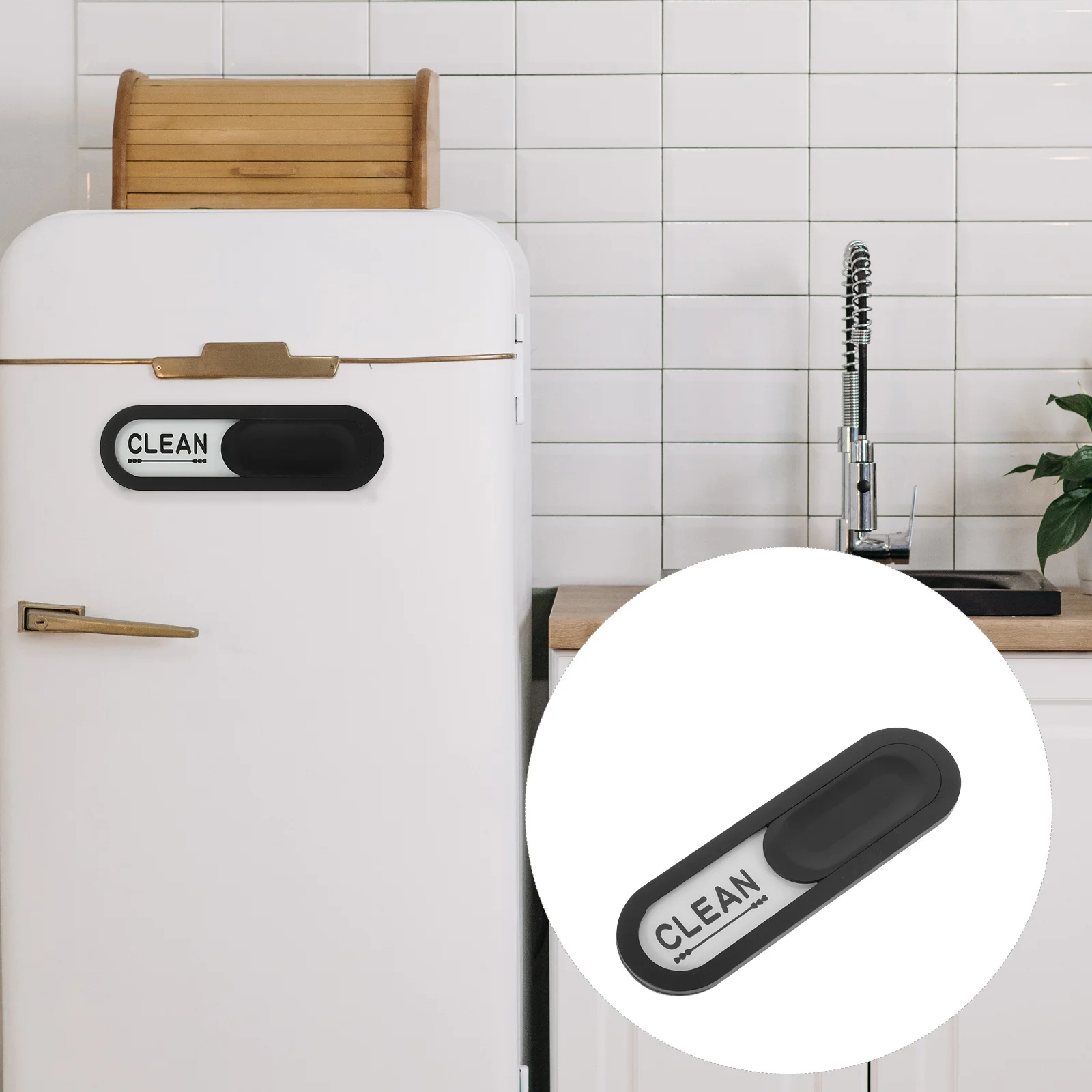 Dishwasher Clean Dirty Magnet Indicator Refrigerator Magnets Laundry Sign Fridge The Machine Notice Board Necessity and