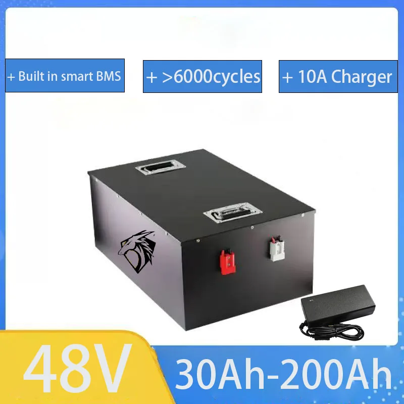 

48 В LTO 180 Ач 200 Ач 30 Ач 40 Ач 80 Ач 100 Ач 120 Ач 150 Ач Литий-титанатный аккумулятор для солнечной системы 5 кВт Фотоэлектрическая мощность Гибрид
