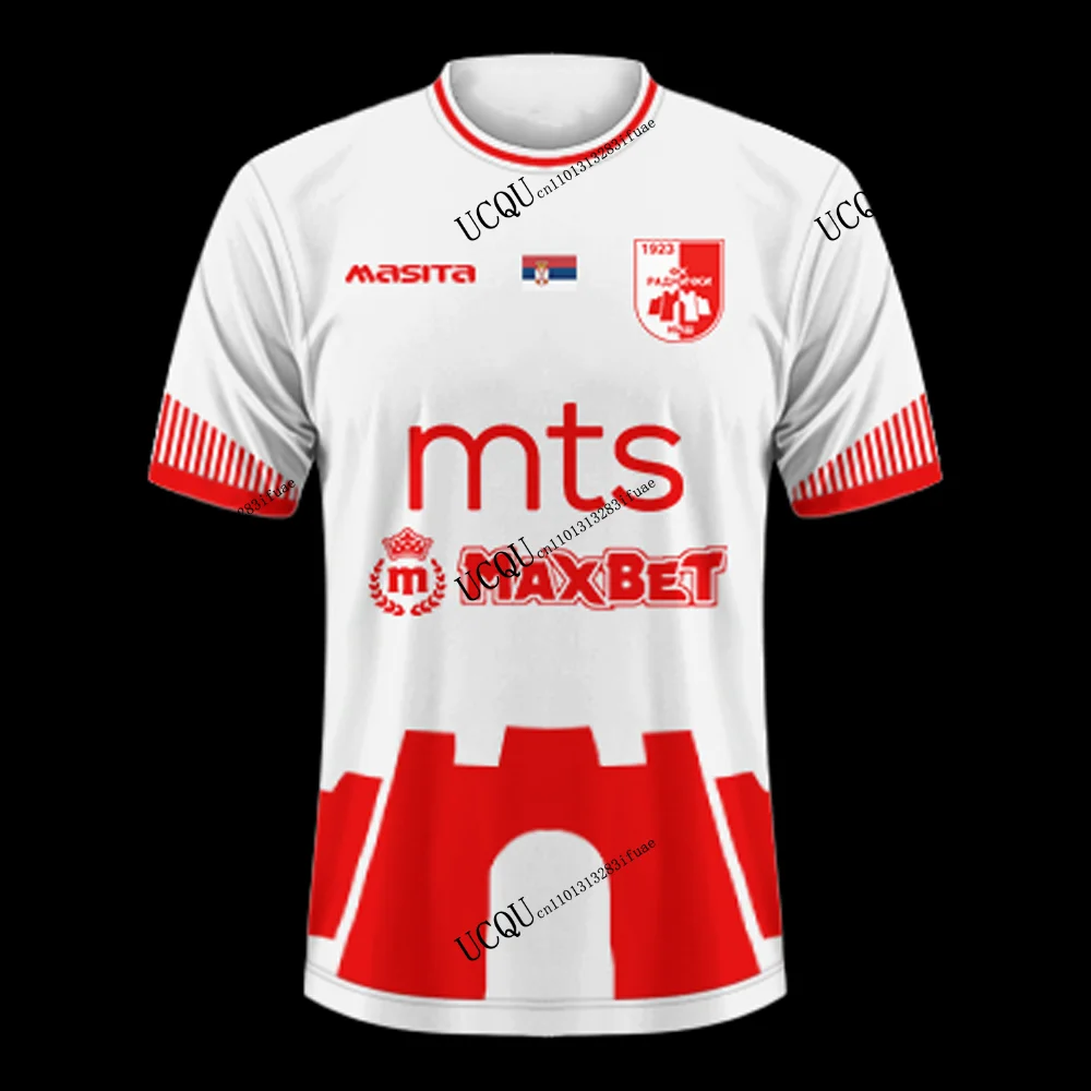 FC RADNICKI NIS 2025-26 الوافدين الجدد المنزل بعيدا Liga Srbija يوغوسلافيا عادية التدريب تي شيرت كرة القدم جيرسي الكبار طفل ثلاثية الأبعاد مطبوعة
