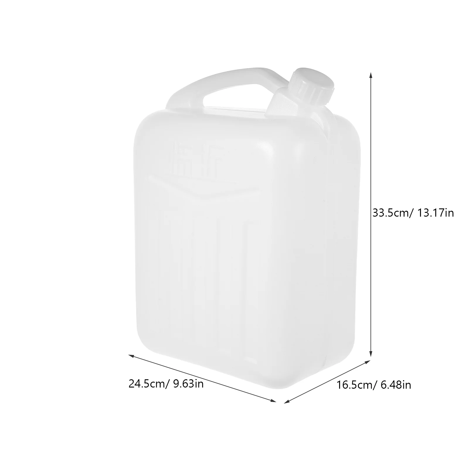 Food Grade Bottle Plastic Bucket Water Storage 10 Liters 20 Pounds Thickened Mini Bottles Emergency Tank Child Container