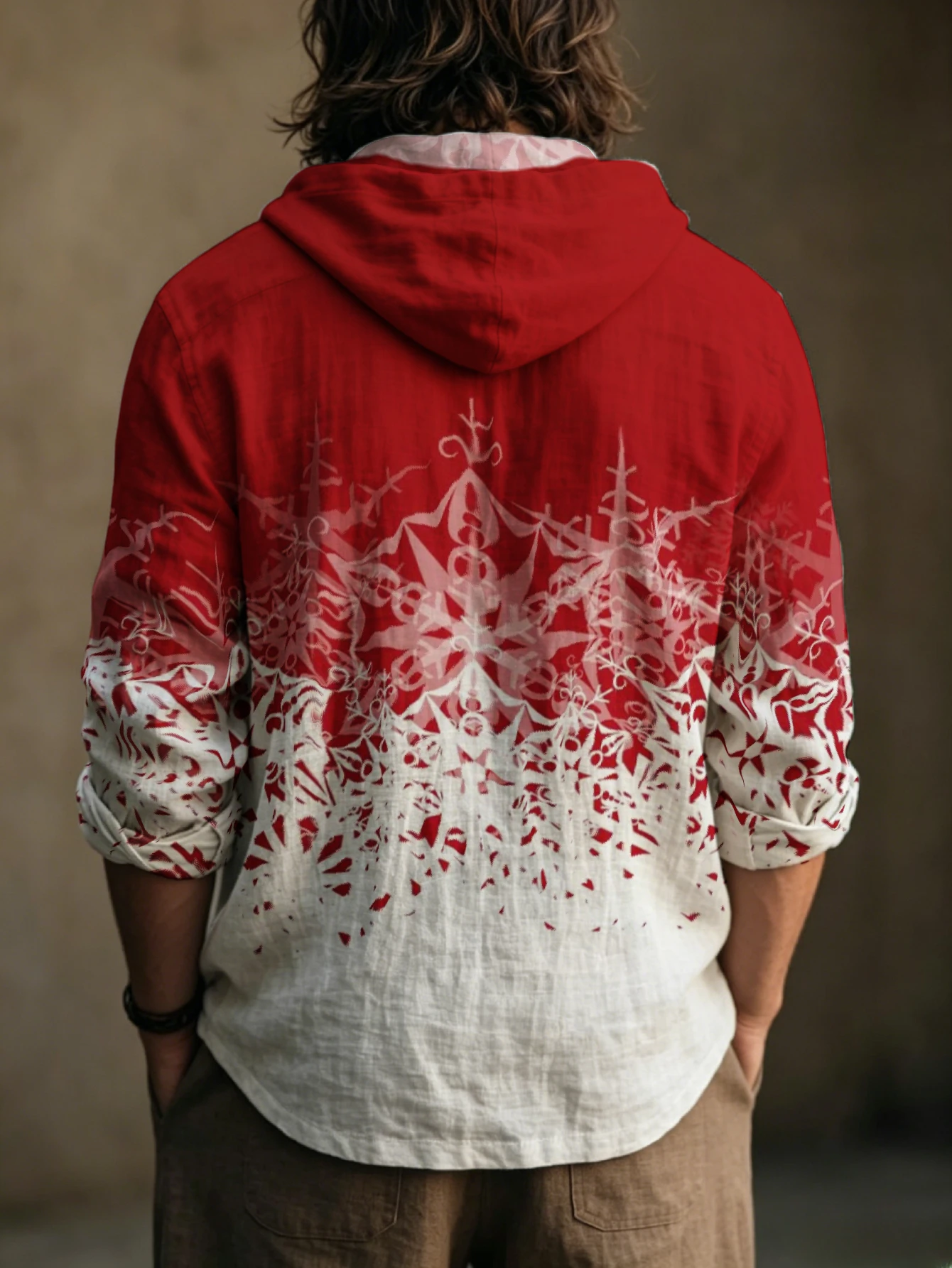 Herensweater met kerst-sneeuwv - Jeans recensie en prijs
