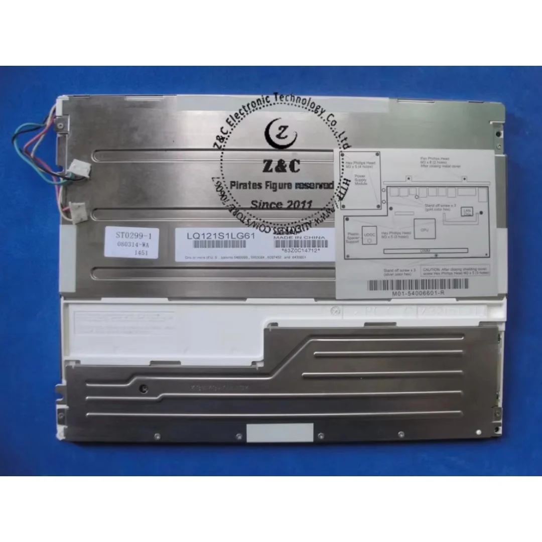 LQ121S1LG61 Original A+ Grade 12.1 Inch LCD Display for Industrial Equipment Application for SHARP