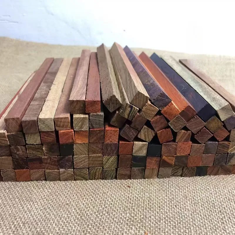 50pcs Redwood Thin Strips 18x1x1 cm Natural Hardwood for Wood Carving Inlay Bead Making DIY Crafts
