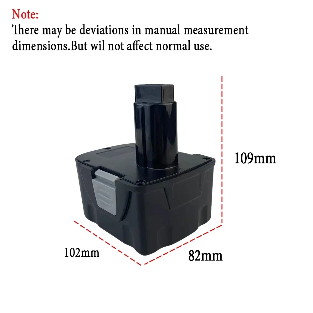 Interskol用ni-cd電動工具バッテリー、12v、6800mah、h18、DA-12ER-012、交換用コードレスドリルバッテリー