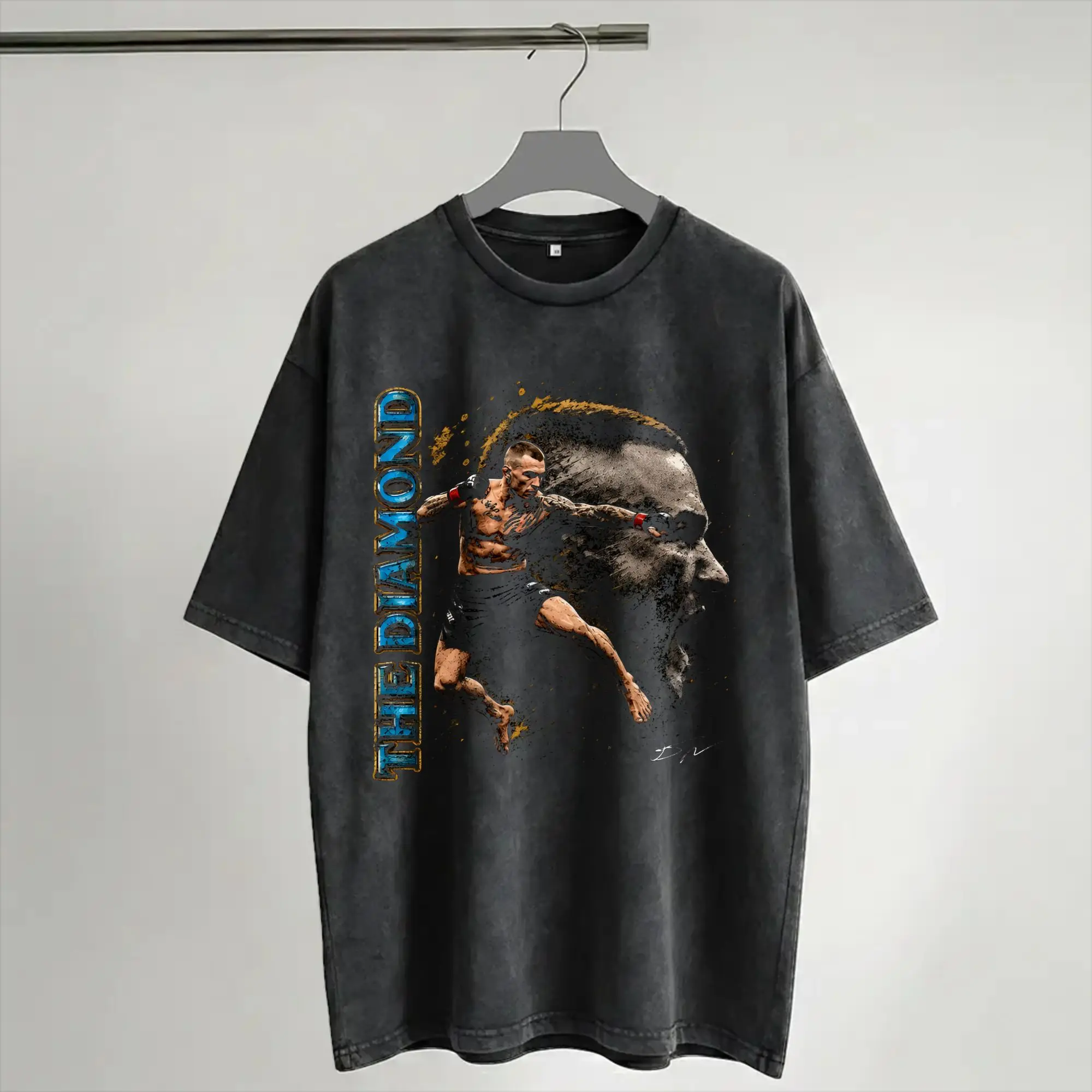 Summer The Diamond Dustin  Washed T Shirt Merch Oversize T-Shirt  for Men Women Tees