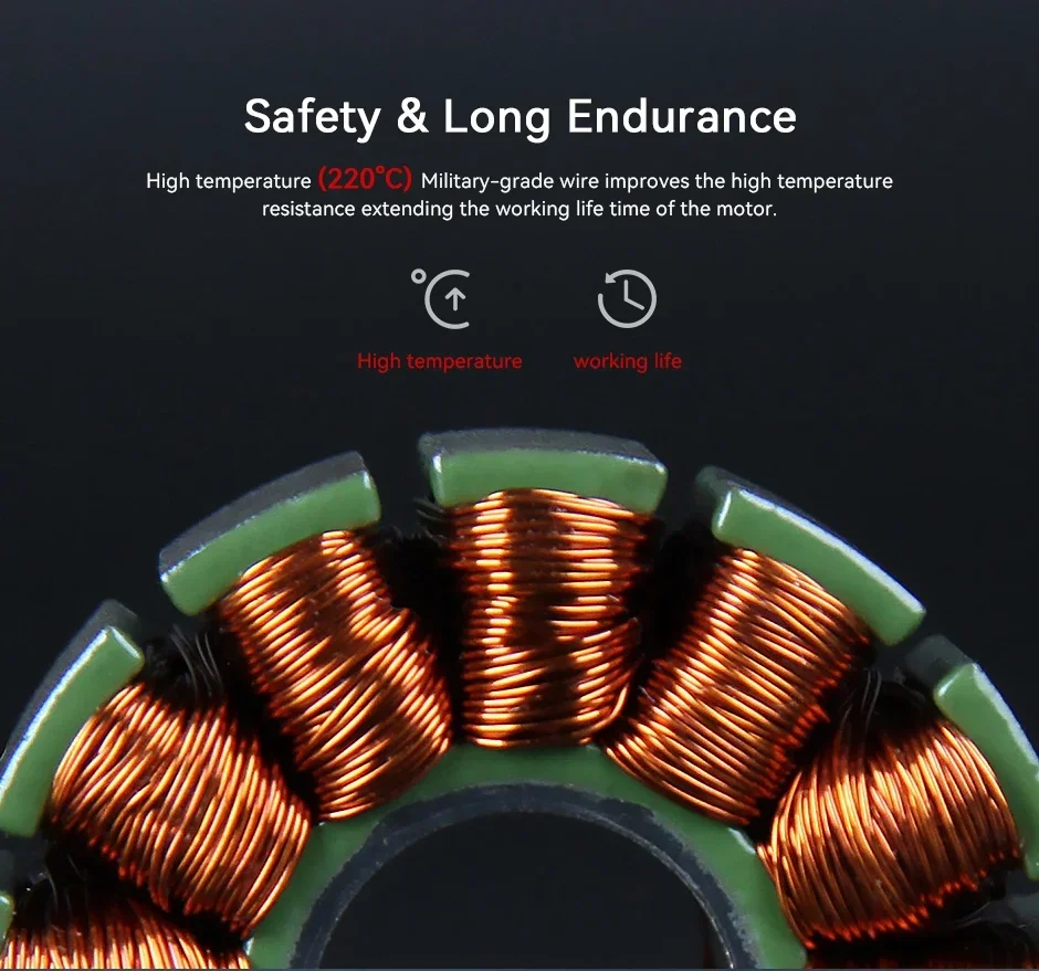 Silnik bezszczotkowy T-Motor AT5230-B Kv200 25-30Cc 6-12S Samolot o stałym skrzydle do samolotu RC Fpv o stałym skrzydle