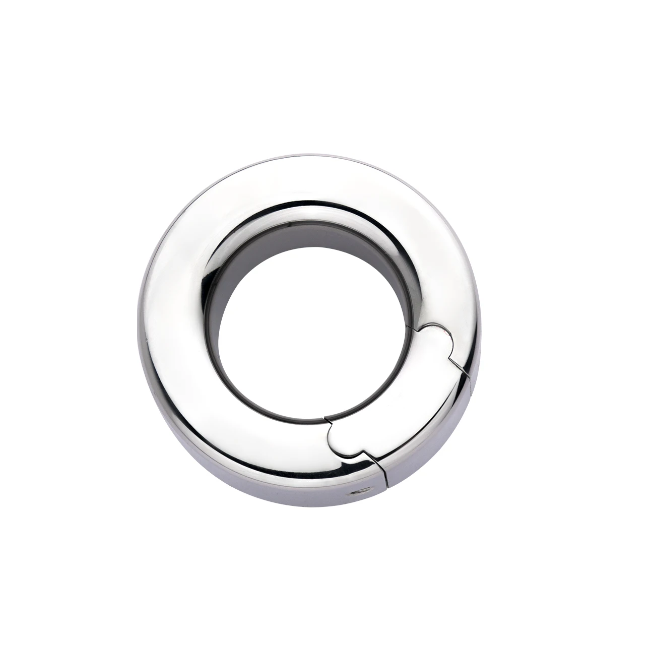 FRRK Stainless Steel Heavy Duty Ball Stretcher Penis Ring Metal Lock Cock Weight Exercise Scrotum Pendant Male Bondage Sex Toys - view 4