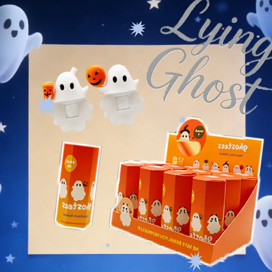 Mignon Halloween fantôme téléphone minuscule ornement Miniature Figurine accessoire cadeau boîte aveugle à collectionner Halloween téléphone décor boîte aveugle