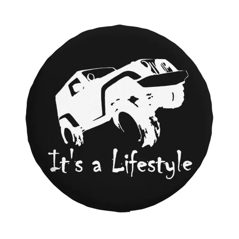 Its A Lifestyle Funny Offroad Spare Wheel Tire Cover for Toyota Mitsubishi Suzuki Jeep RV SUV Camper Vehicle Accessories