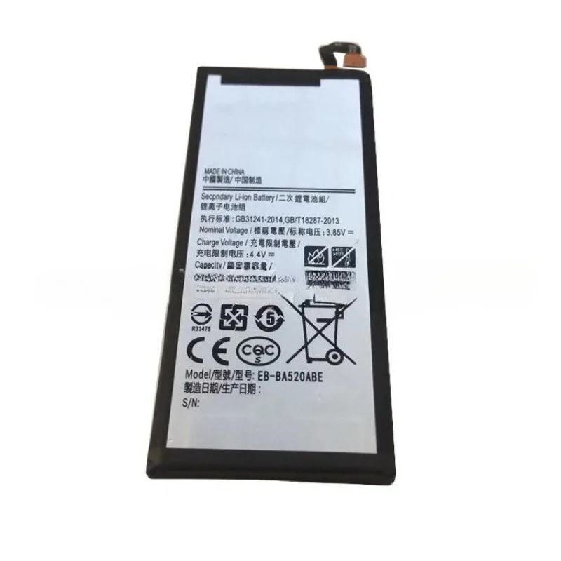 1pcs EB-BA520ABE Replacement Battery for Samsung Galaxy A5 A520 A520F SM-A520F 3000mAh / 11.55Wh Mobile Phone Battery