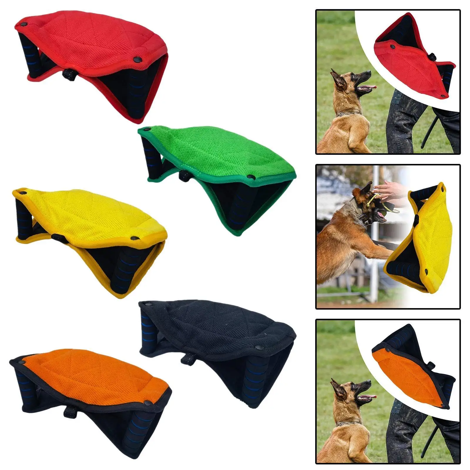 Dog Bite Pillow Interactive Toy Lightweight Portable Practical Tug of Dogs Toy Bite Resistant for Pet Puppy Small Medium Dog