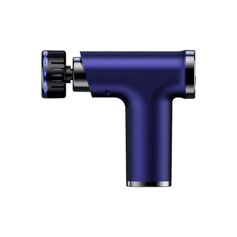 AB33-Electric Massage Gun With 9 Speed Multifunctional Fascia Gun Heat Cold Home Portable Handheld Massager