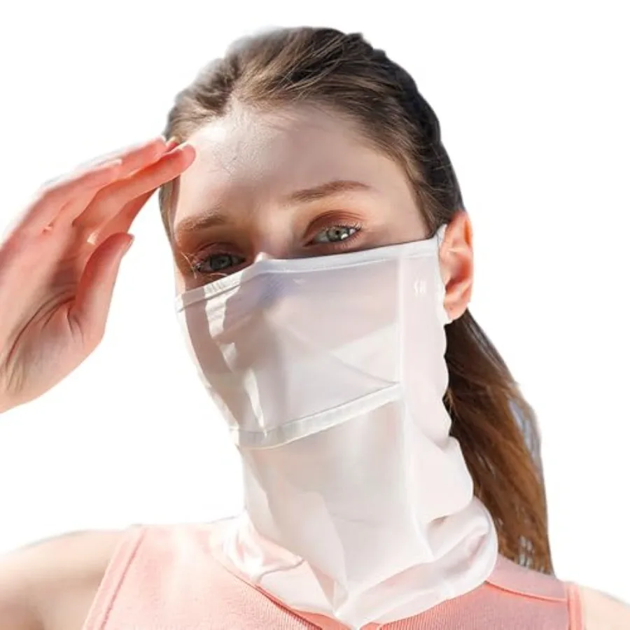 

Neck Gaiter Face Mask with UV Protection Face Cover for Sun Protective Balaclava Bandana for Women, Golf Mask
