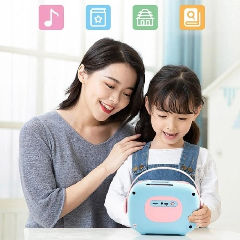 090B Children's Singing Machine with Educational Flash Cards for Language Learning