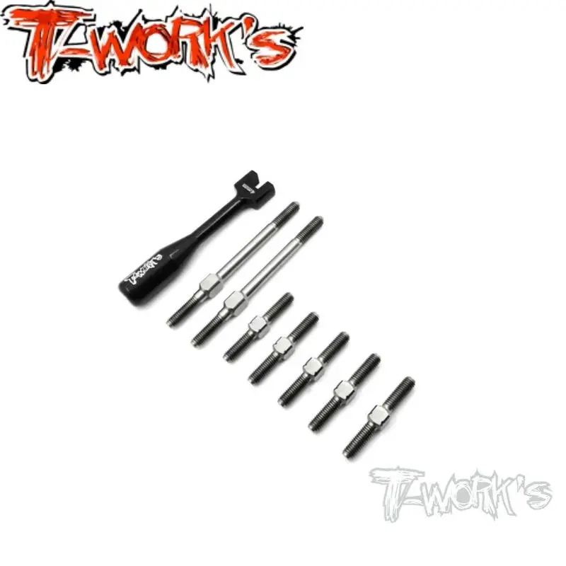 Original T works  TB-087 64 Titanium Turnbuckle Set ( For Serpent 748WC/TQ/E ) Rc part