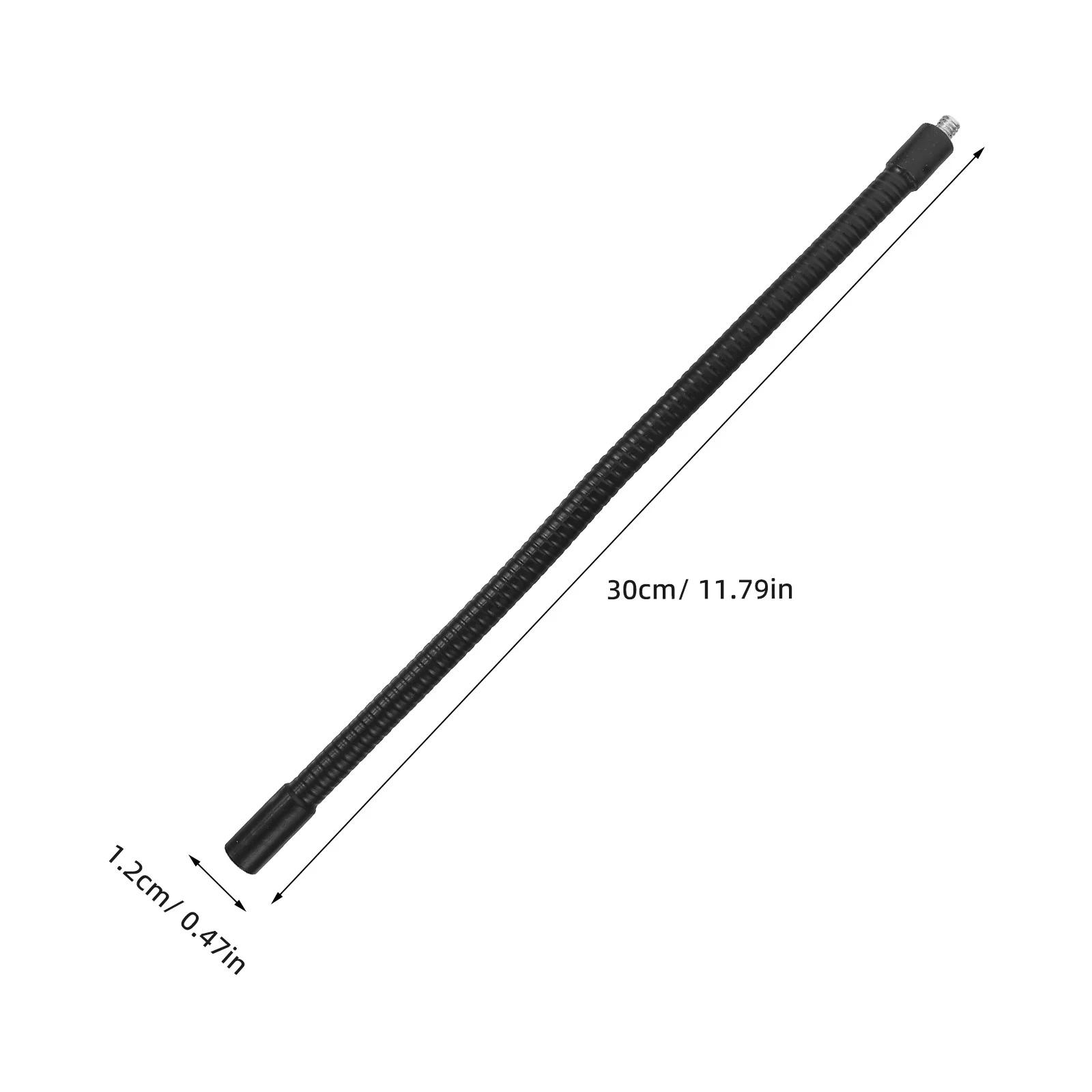 Tubo di prolunga per supporto per microfono Supporto per telefono da tavolo per microfono pieghevole da 360 gradi Asta di prolunga Accessori per supporto per microfono Asta pieghevole