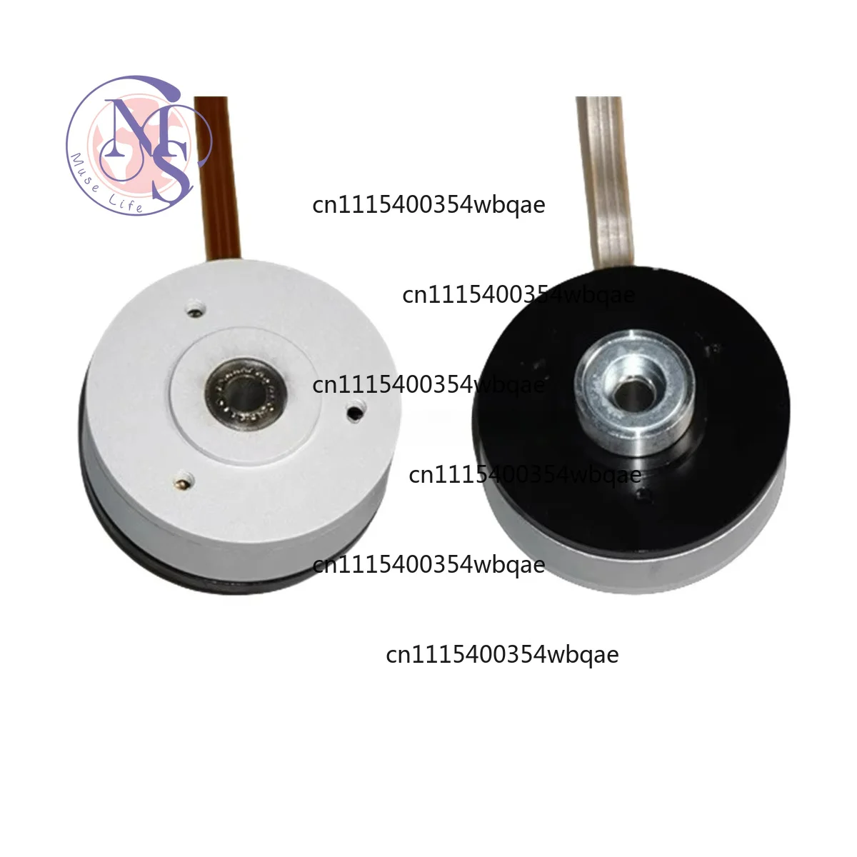 ZOCI- 31.5mm Outer Rotor Pan Tilt Brushless Motor KV1800 Hollow Shaft Unlimited High Speed