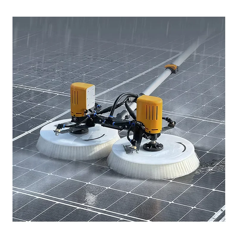 

5.5m Double Head Telescopic Role Solar Panel Cleaning Brush for PV Panel