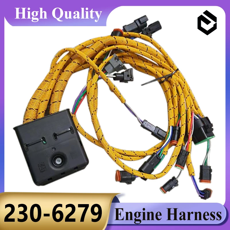 

230-6279 C-9 Engine Wire Harness 2306279 for Engine C-9 Caterpillar CAT E330C 330C Excavator Parts