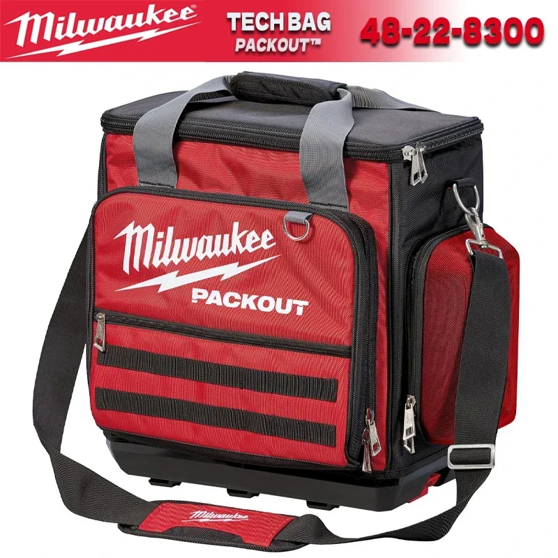 

Милуоки 48-22-8300 PACKOUT ™ Tech Bag Портативная сумка для инструментов с жестким дном MILWAUKEE Аксессуары для электроинструментов