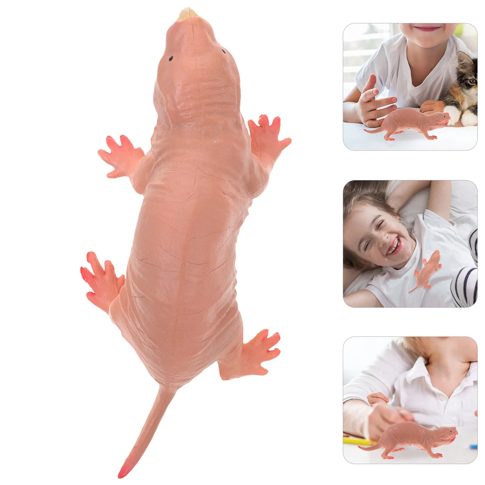 

Simulated Mole Plastic Animal Craft Decorative Little Mole Sculpture for Room Desk Garden Decoration Animal Modeling Craft