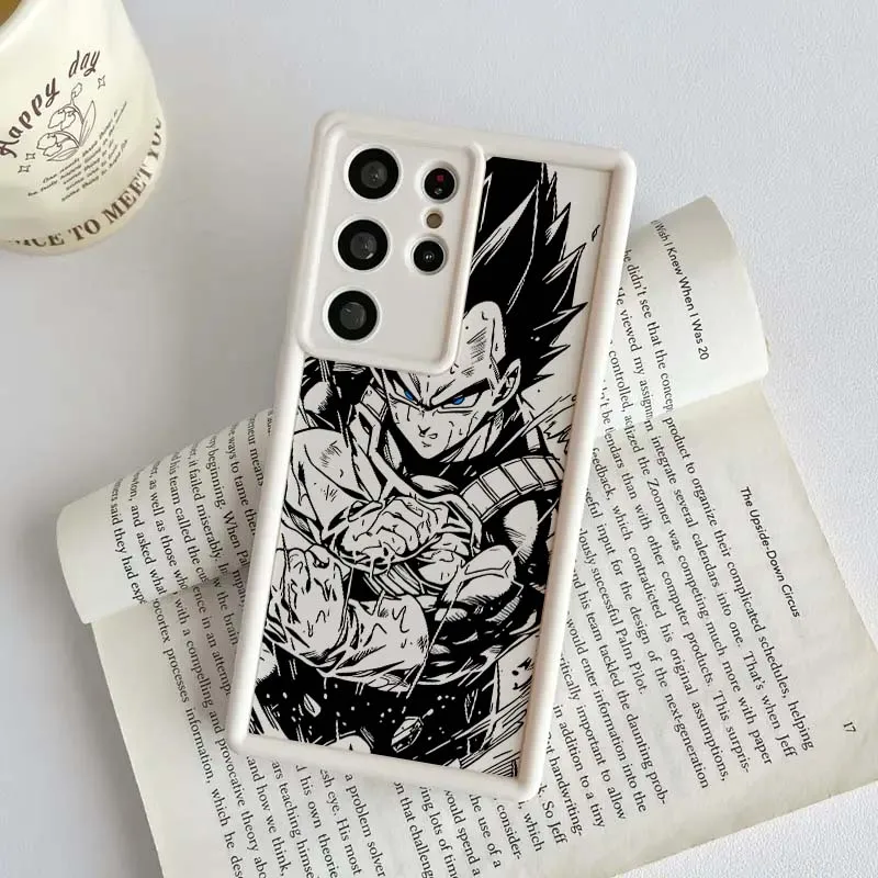 D-دراغون الكرة فيغيتا الفن كول لسامسونج غالاكسي S25 S24 S23 S22 S21 S20 الترا زائد FE 5G العين سلم جراب هاتف غطاء