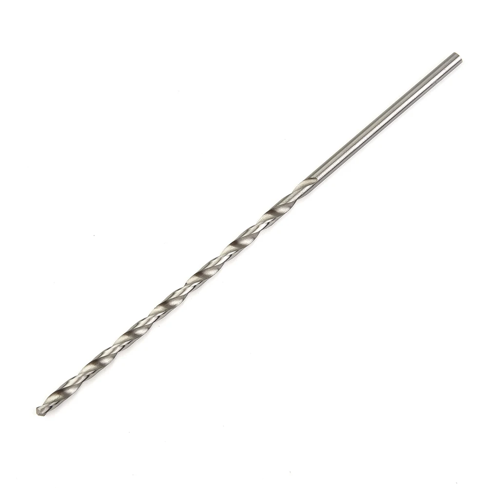 2mm/3mm/4mm/5mm/6mm Durchmesser Bohrer Extra Langer HSS Gerader Schaft Spiralbohrer-Set Elektrowerkzeug 160-300mm – Detail 34