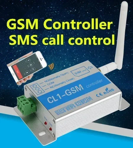 Gsm Controller Relay Switch for Gate Open, Water Pump, Motor, Home Appliances On/Off via SMS Call Remote Control