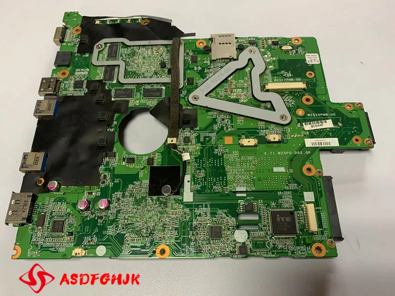 Original FOR CLEVO HPMB-0D W251W251PH  Tablet Motherboard Mainboard100% Test OK Free Shipping