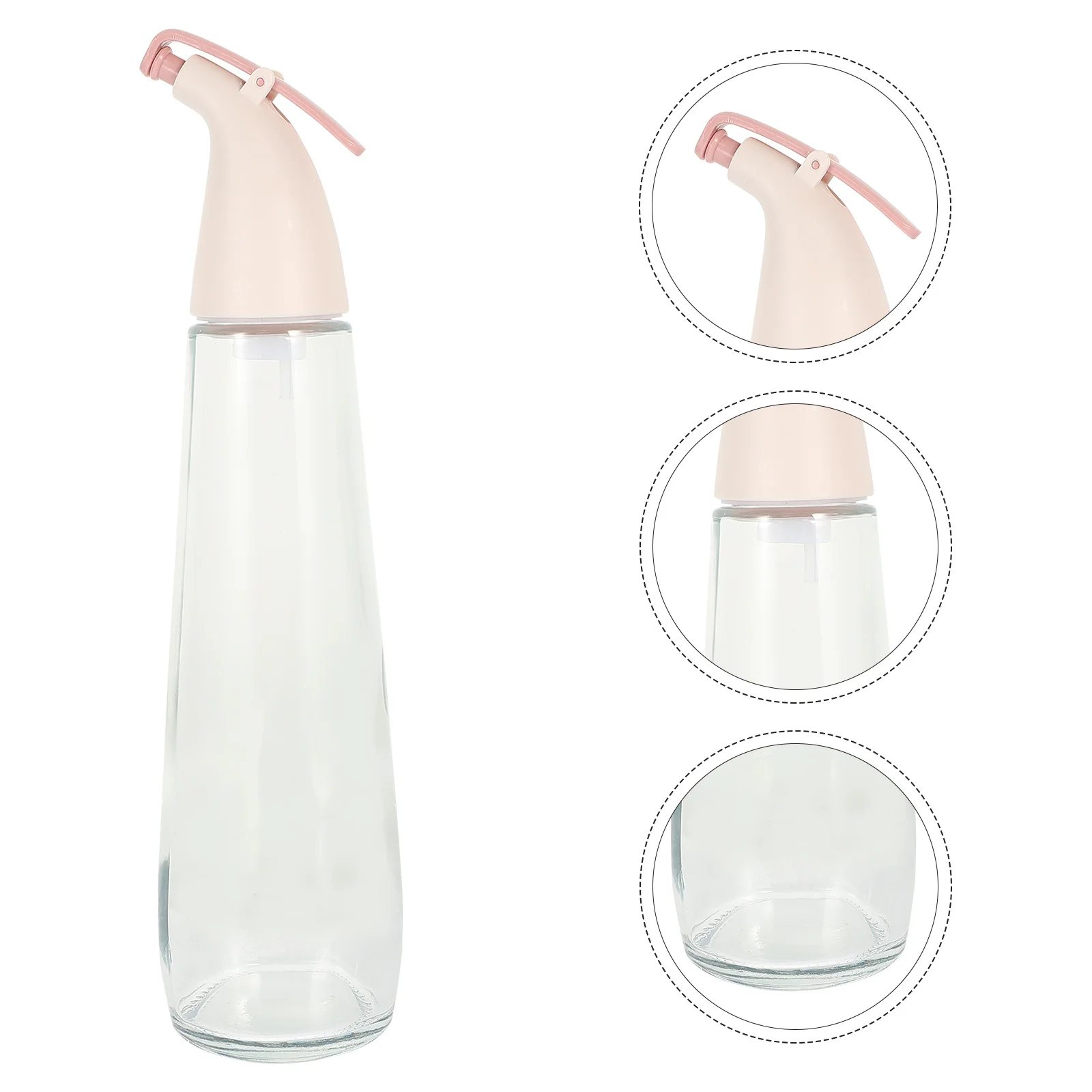 

Washable Multi-Function Vinegar Bottle Transparent Soy Sauce Container Oil Dispenser Easy Quick Relaxed Cooking