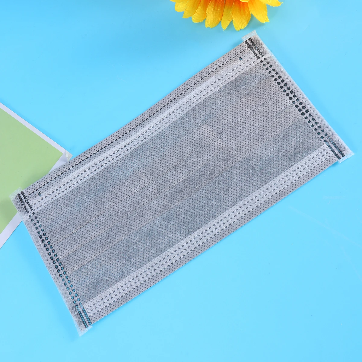 

50 Pcs Activated Carbon Nonwoven Disposable Dust Gauze Mask for Outdoor Work Travel Riding Pollen Smoke Face Mask