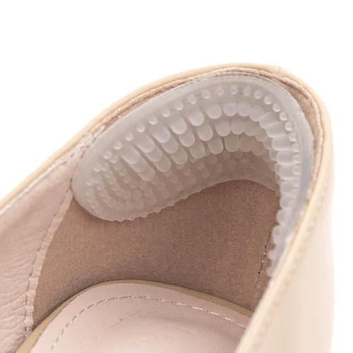Protectores de talón de silicona, pegatinas, empuñaduras de tacones para mujeres y hombres, cojines antideslizantes para el talón, almohadillas antideslizantes, cuidado del talón suave para los pies