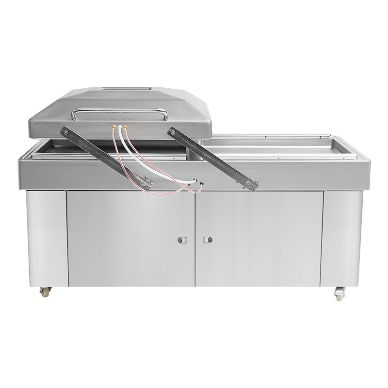 Dz-800_2sb Double Chamber Forming Vacuum Packaging  for Food - view 5