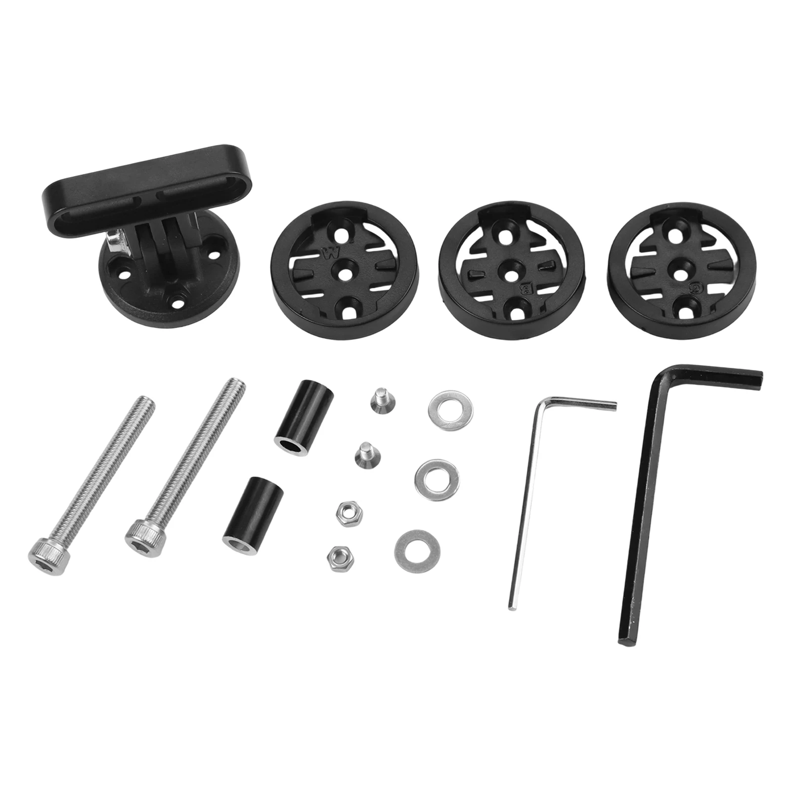 

1 Set Bike Handlebar Mount Bike Handlebar Mount Handlebar Mount 4.5*4.5 Cm Aluminum Alloy For SJ4000 For Bryton Mounts