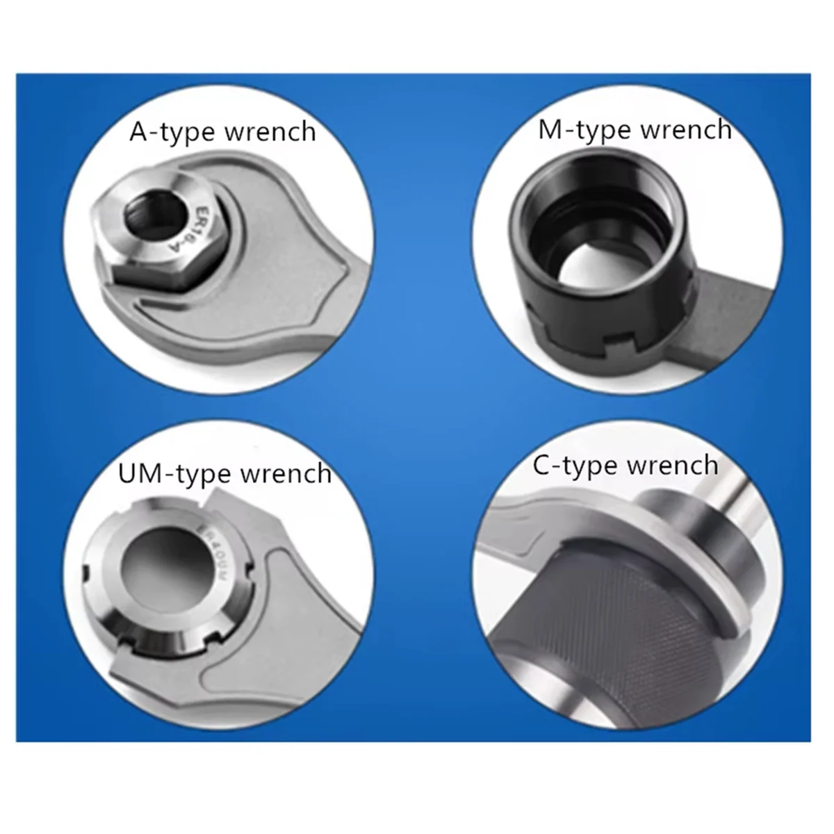 

ABNJ Wrench Hardened Handle Wrench ER40UM Hardened Wrench