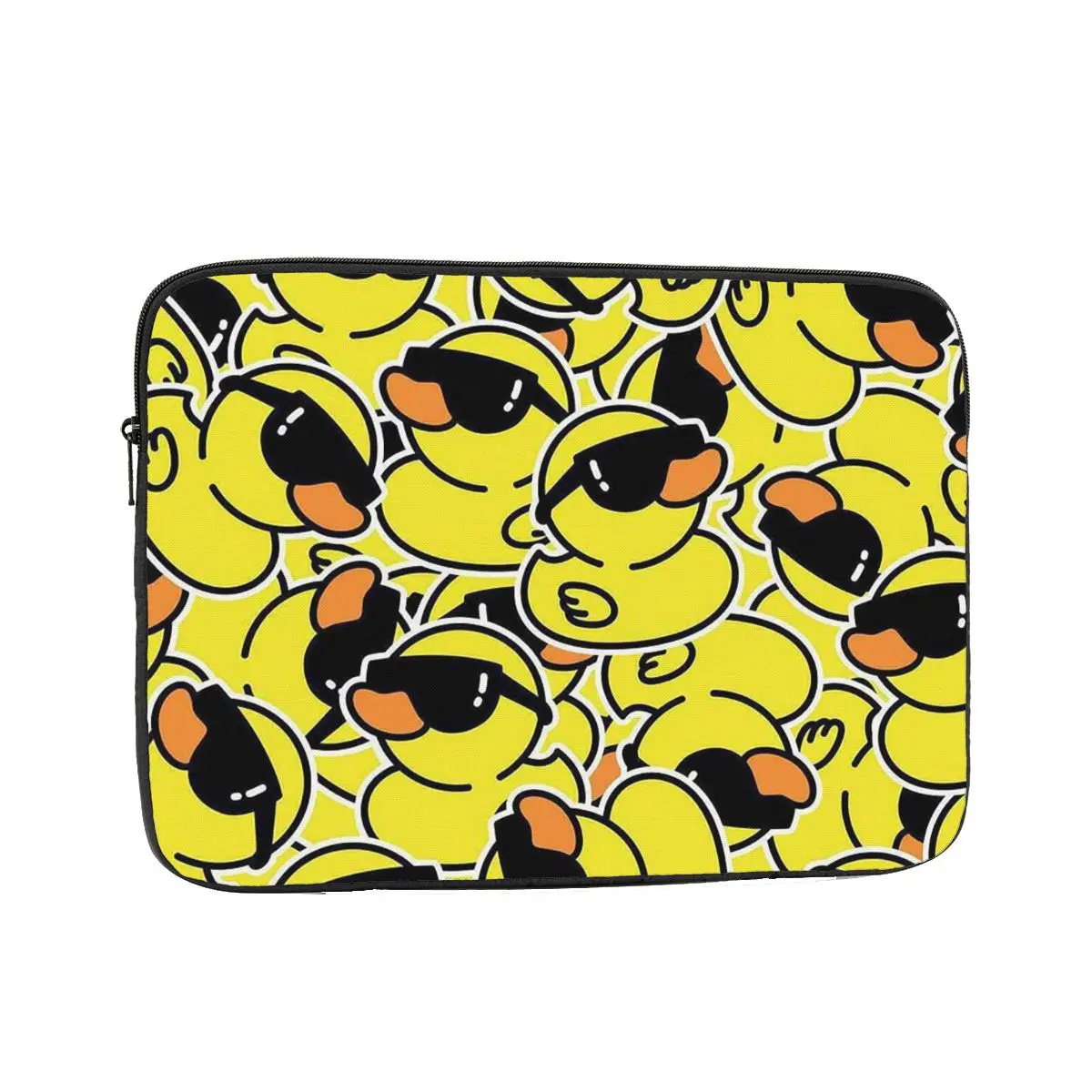 Rubber Duck With Sunglasses Pattern Notebook Laptop Bag Case Pouch 10 12 13 15 17 Inch Notebook  Tablet Shockproof Case Bag