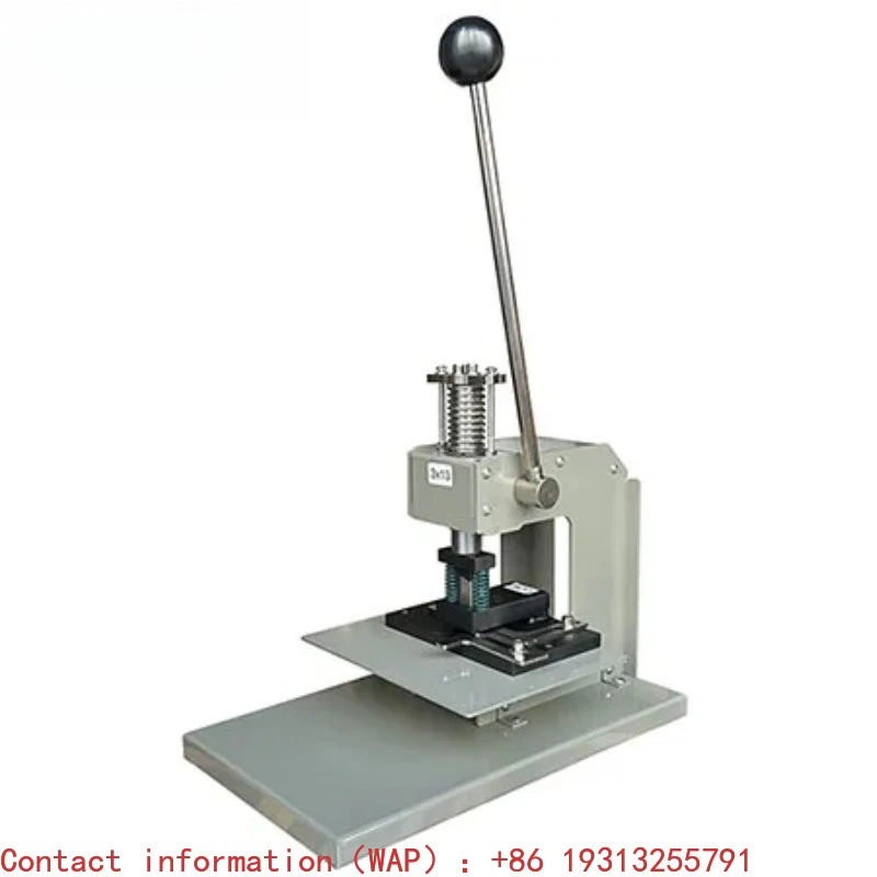 

Oval Euro Slot Hole Punch for Card Making Aluminum Plastic Paper Oblong Square Hand Hole Punching Machine