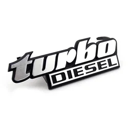 Golf MK2 Radiator Grill Emblem Turbodiesel Car Logo Badges for Volkswagen Jetta II