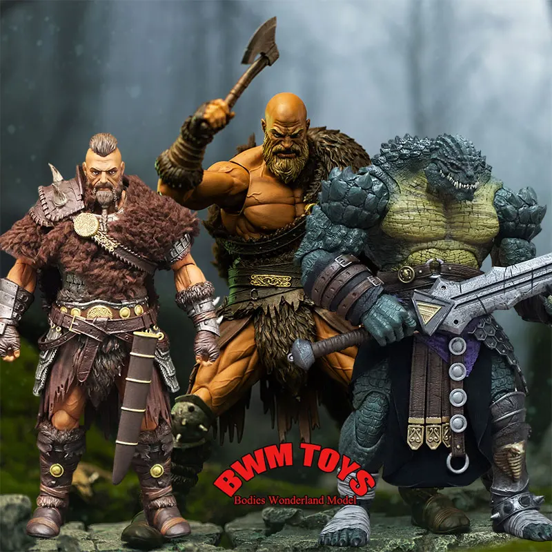 

XesRay 1/12 Scale Soldier Anime Tukhoris Krimharth Branthoc Honor War 7 Wave Series 6inch Action Figure Doll Collection