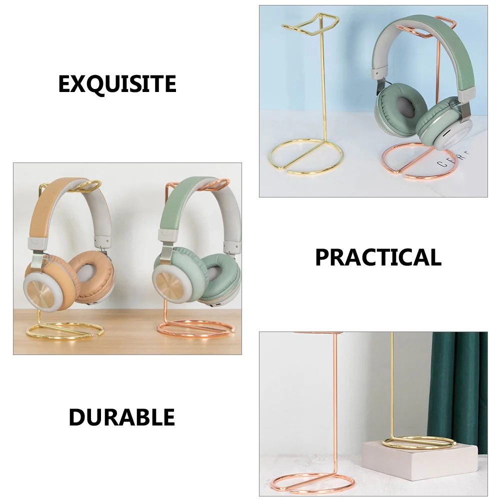 

Headset Bracket Stand for Desk Women Office Accessory Earphone Holder Simple Accessories Earphones