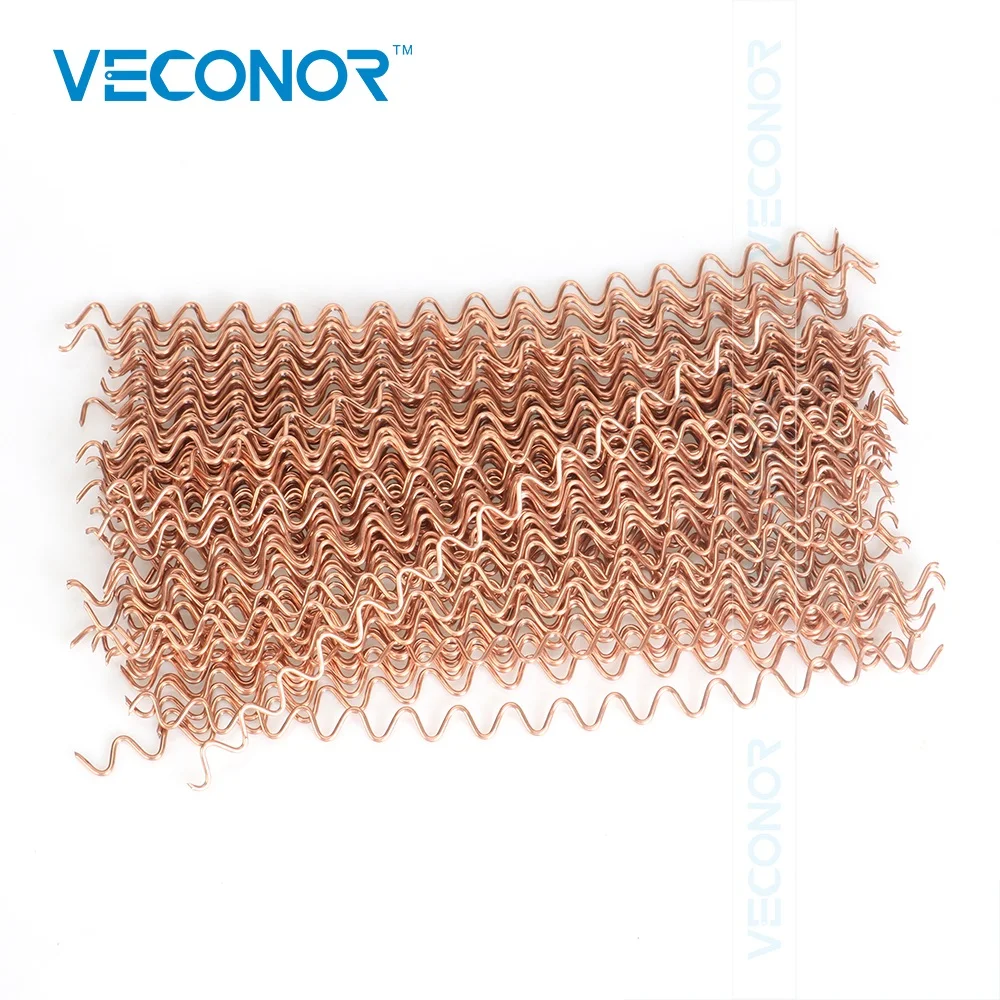 100Pcs Panel Dent Pulling Wavy Wires Wiggle Wires Spot Welding Machine Consumables 320mm Long