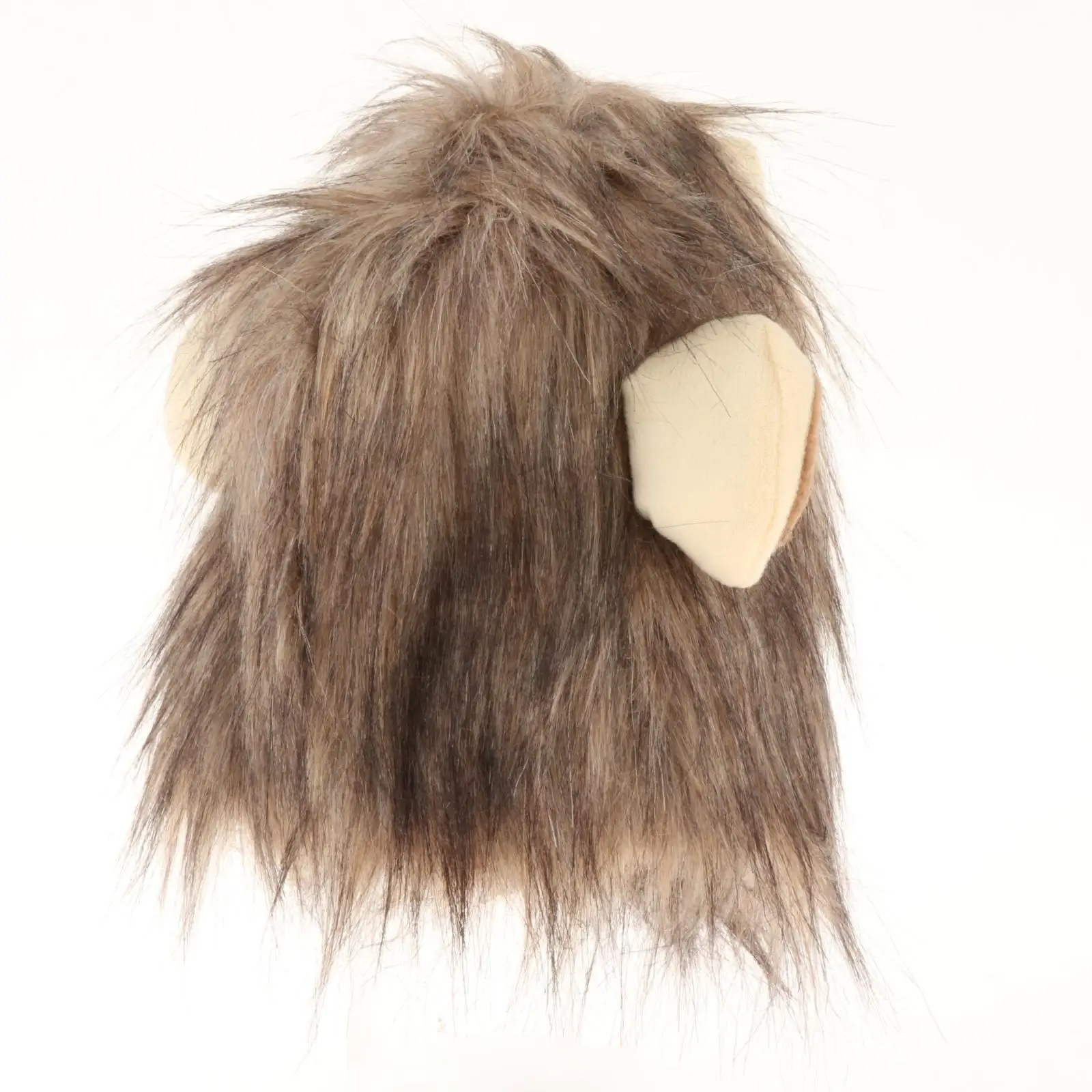 Adorable Lion Mane Cat Hat with Ears for Kittens Small Dogs Party Photo Prop