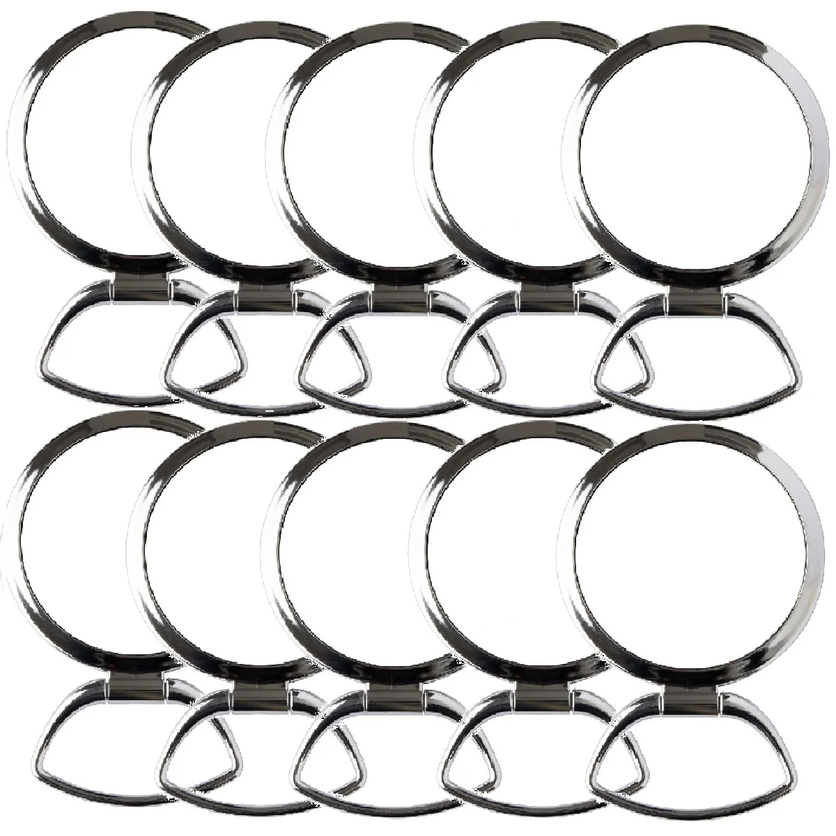 10 Folding Double Sided Zoom Table Mirrors For Makeup