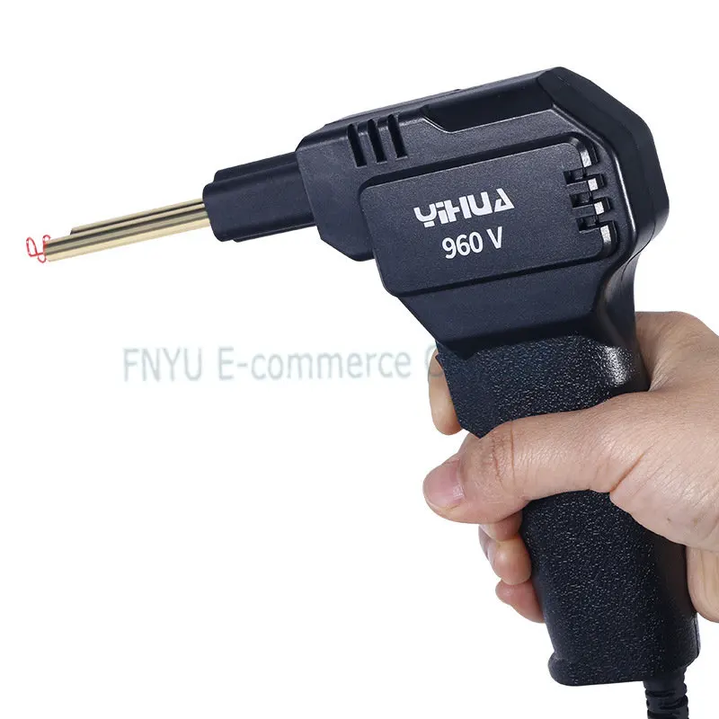 YIHUA-Hot Melt Prego Soldagem Pistola, Aquecimento Elétrico, Plástico, Reparação de Crack, Ferramenta de Soldagem para o Ambatente do Carro, Máquina de Emenda, 960 V