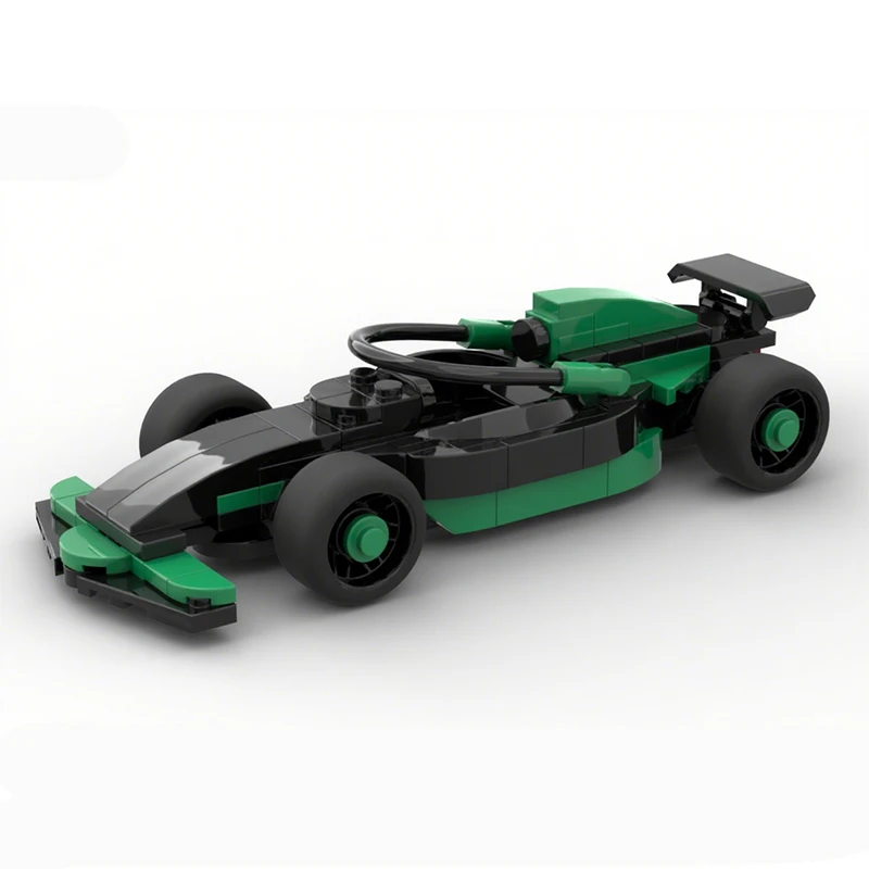 

106PCS MOC Formula X City Apex Autosport Premium Racing Complex DIY Model Building Blocks Birthday Toys Gift
