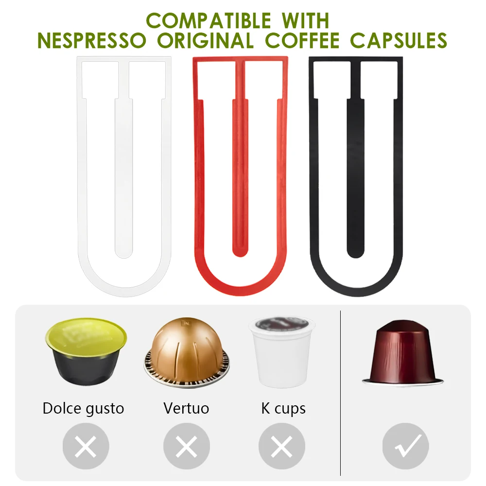 Coffee Capsules Holder Tower Stand Compatible With 10PCS Nespresso Original Coffee Capsules Storage Capsules Coffee Pods Rack